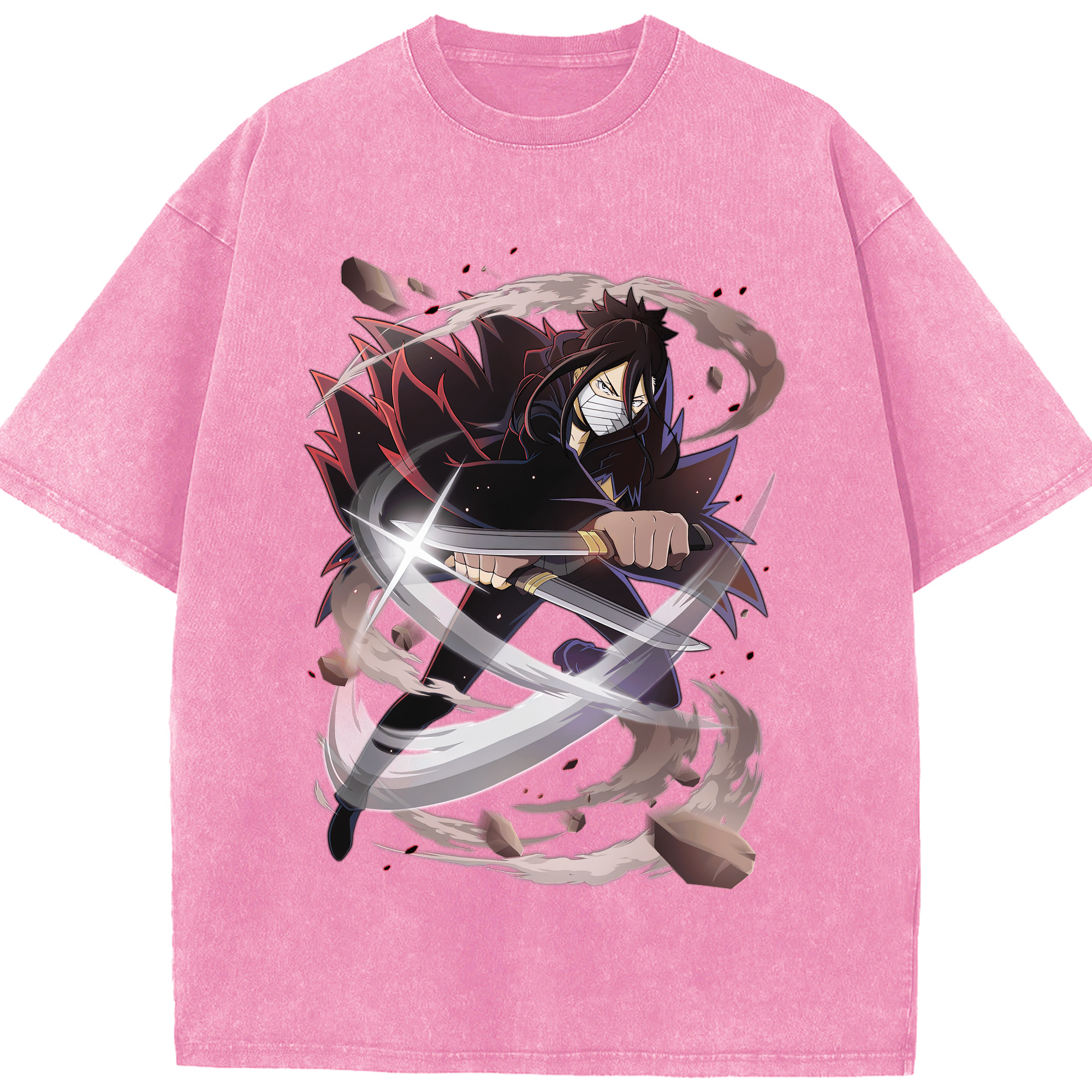 （画像用） 文豪ストレイドッグス Bungo Stray Dogs 綿100% ヴィンテージ風 半袖Tシャツ（フロントプリント）
